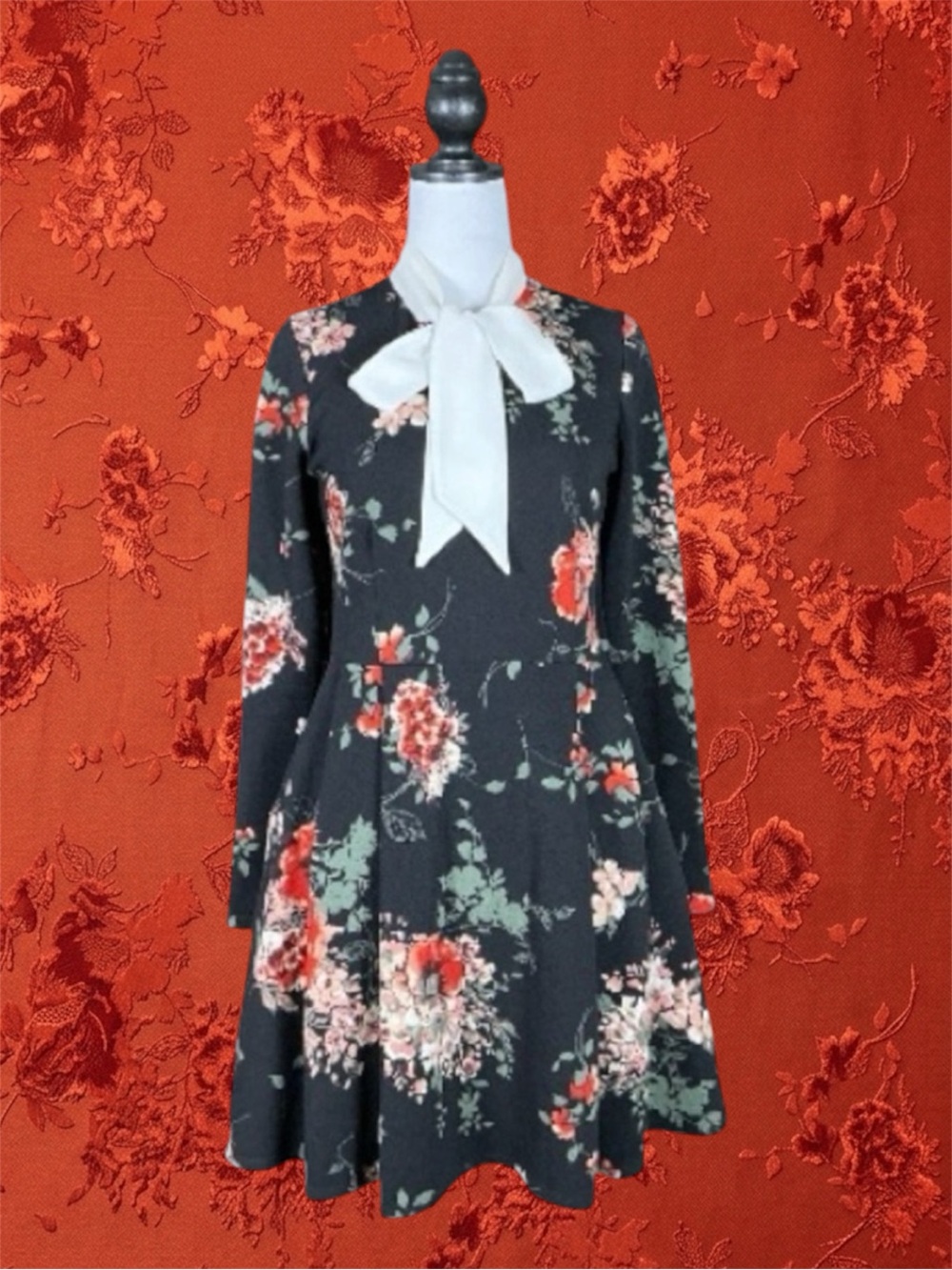 Unique Vintage Smak Parlour Retro Mod Grandmacore Cottgecore Whimsigoth Dress M